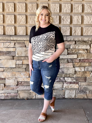 Crop It Like It's Hot Judy Blue Denim Capri Jeans