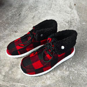 Gypsy Jazz Odelle Sneakers - Red and Black